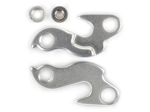 Держатель 8-39710101 "петух" A-UA120 (шоссе, AURA CX, A33, A44, A55) для заднего перекл. серебр. AUTHOR