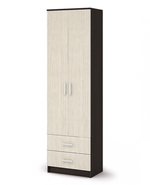 Машенька ШК 201 Шкаф с полками и 2 ящика Венге / Дуб белфорт