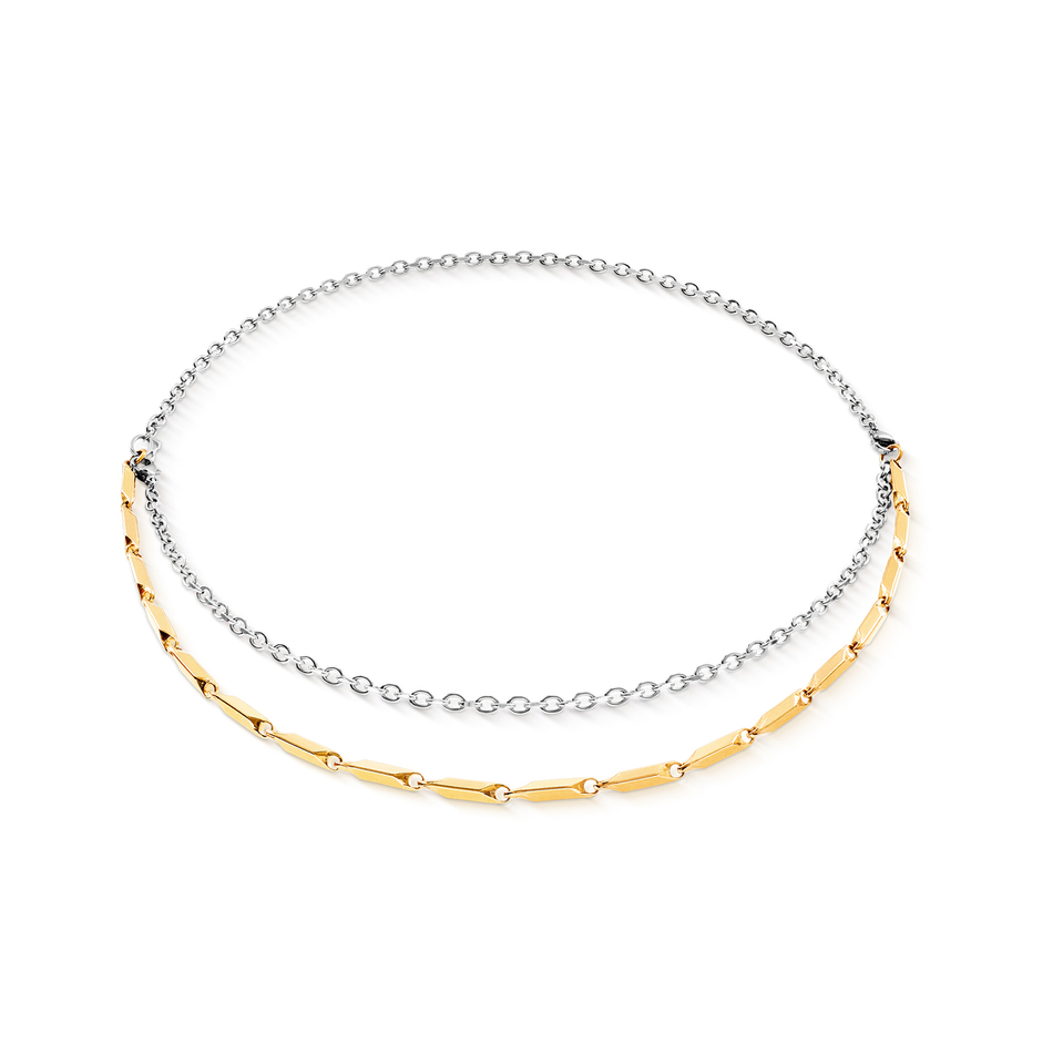 Колье Coeur de Lion Gold-Silver 0804/10-1617