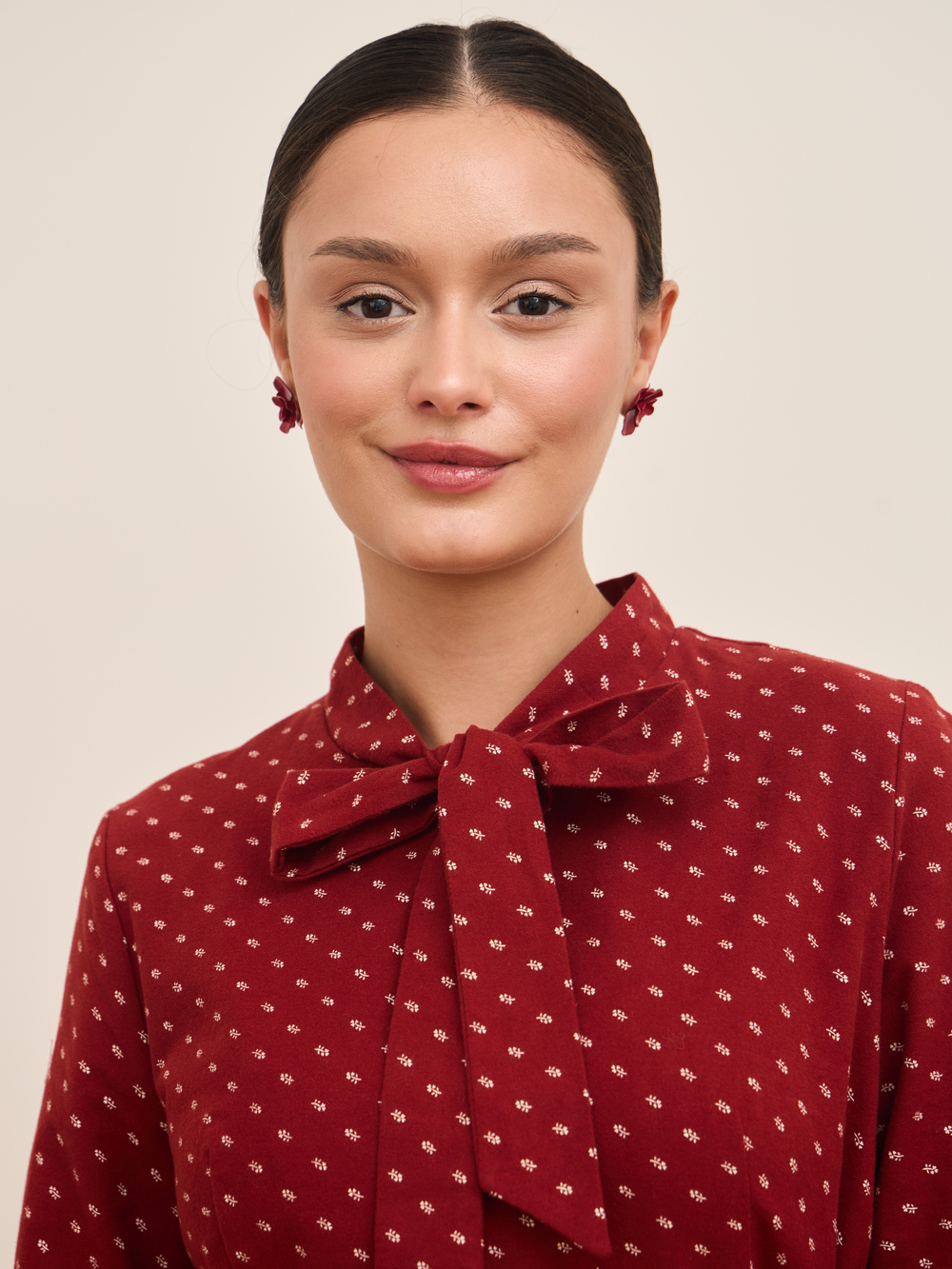 Платье на завязках