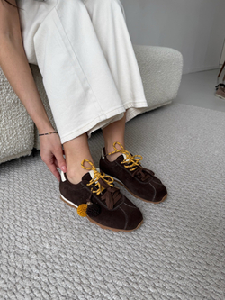 Кеды из натуральной замши