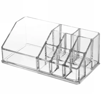 Органайзер для хранения «ФАНТЭНЕГРО», прозрачный, 9 отделений, 17*9*6,5см