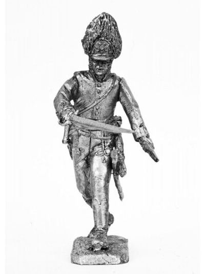 Оловянный солдатик Офицер австрийского гренадерского полка 1805 год