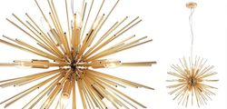 Подвесная Люстра Astra Star Chandelier Gold 58 By Imperiumloft