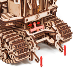 Комбайн из дерева “Косилка самоходная CS-150” от EWA от EWA - Деревянный конструктор, сборная механическая модель, 3D пазл