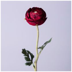 ЦВЕТОК ИСКУССТВЕННЫЙ "РАНУНКУЛЮС" ВЫСОТА=50СМ. (МАЛ.УП=24ШТ/КОР=96ШТ)