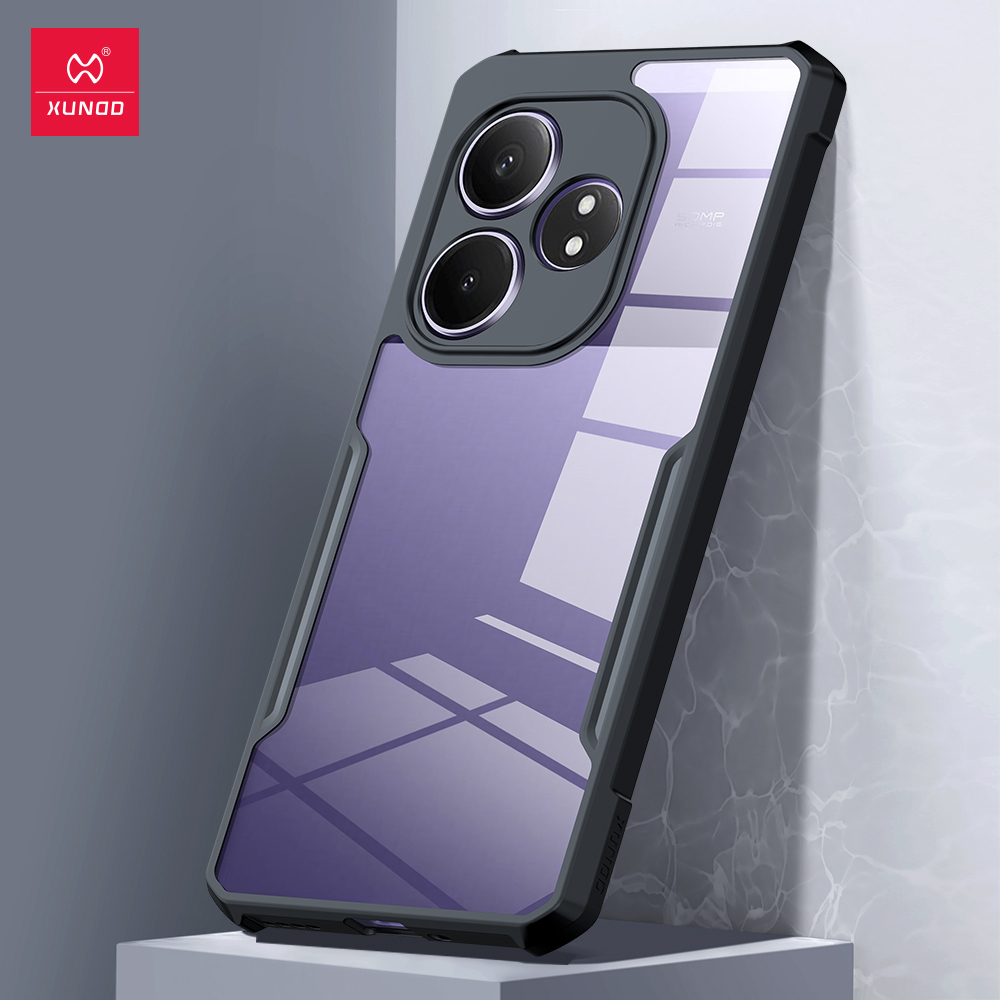 Чехол для Realme GT6 / GT6T / GT Neo 6 / GT Neo 6 SE противоударный с усиленными углами XUNDD