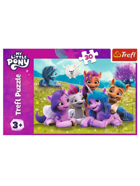 Пазлы для детей 3 4 лет 30 элементов My Little Pony