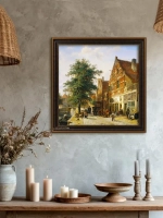 Картина серии "Голландия" настенная для интерьера 46*46 см