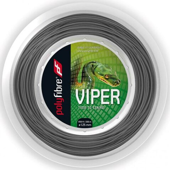 Струны теннисные Polyfibre Viper (200 m) - grey