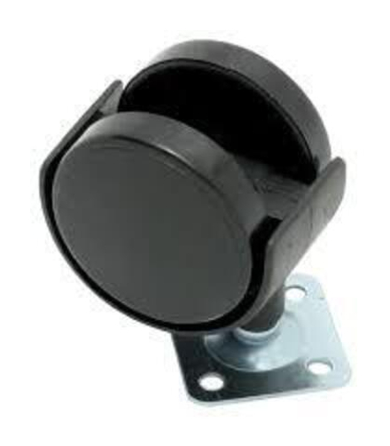 Опора колесная d=40мм фланцевая открытая  (крепление 35*35*1,2мм) 2276  ВК  19,01,001  DV