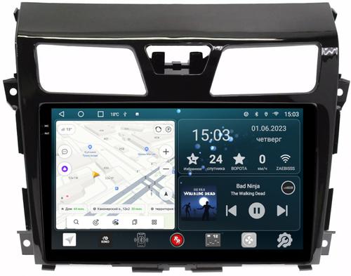 Магнитола для Nissan Teana 2014+ (L33) (поддержка круг.обзора) - RedPower 302 Android 10, Быстрая, QLED+2K, CarPlay, SIM-слот