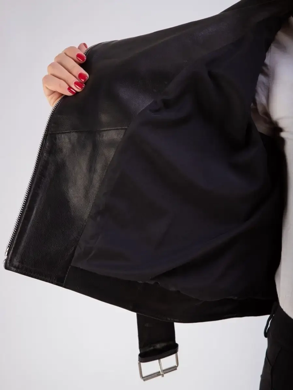 Косуха женская натуральная куртка кожаная Турция