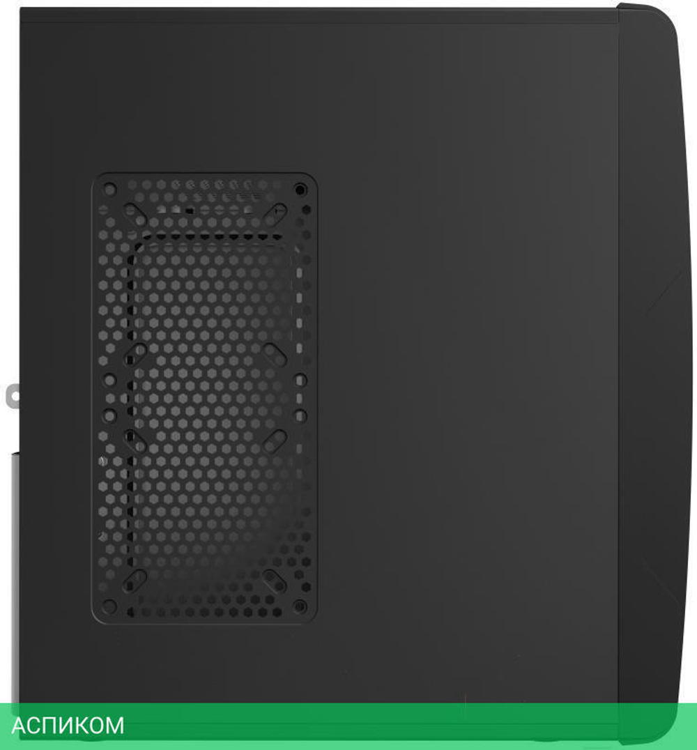 Корпус HAFF 2808-U3 без БП Black/Silver (STC 2801-U3)