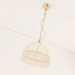 Citilux Базель CL407111 Подвесной светильник с бежевым абажуром