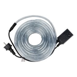 ULD-D50 15M-С08 IP44 RED Гирлянда светодиодная Дюралайт. 15м. Коннектор в-к. Красный свет. Провод черный. ТМ Uniel