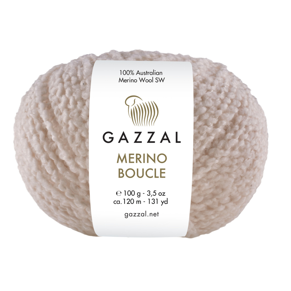 Пряжа Gazzal Merino Boucle (3764)
