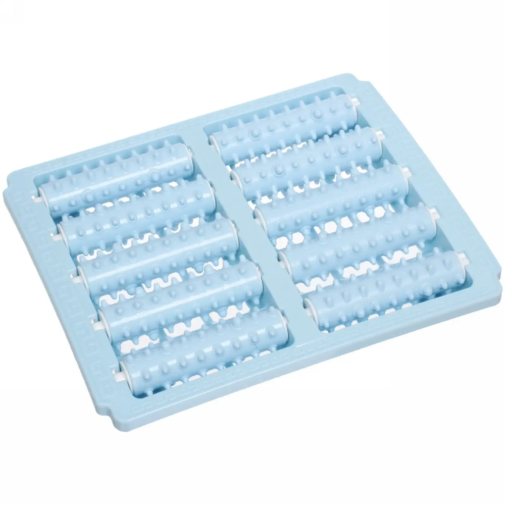 Массажер для ног роликовый «Grateful feet» 26*22 см, голубой