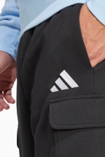 Шорты adidas Essentials FeelCozy Fleece Cargo - черный
