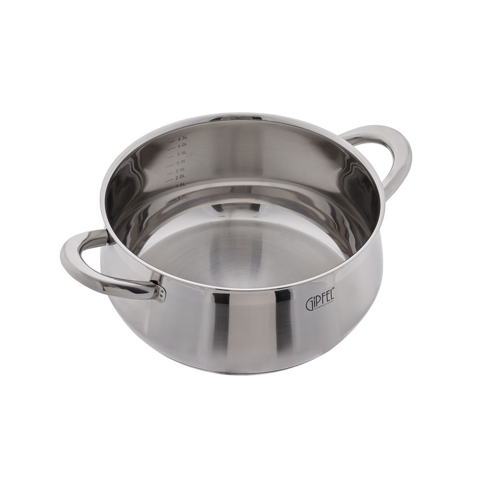 Кастрюля из нержавеющей стали Gipfel Serenade 1745 24 см/4,9 л