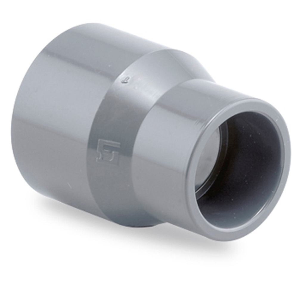 Втулка переходная ПВХ (НПВХ) под клей (Ру10-16), HIDROTEN, Испания