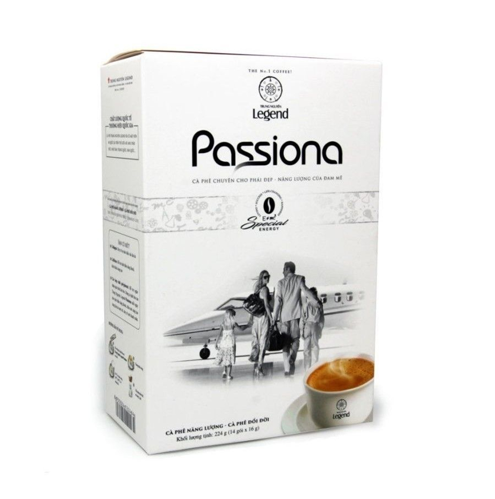 TRUNG NGUYEN Кофе растворимый Passiona с коллагеном, 14шт*16гр