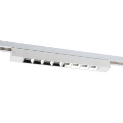 ULB-Q282 20W-4000K WHITE Светильник-прожектор светодиодный трековый. Линейный. 1600 Лм. Белый свет 4000К. Корпус белый. ТМ Volpe