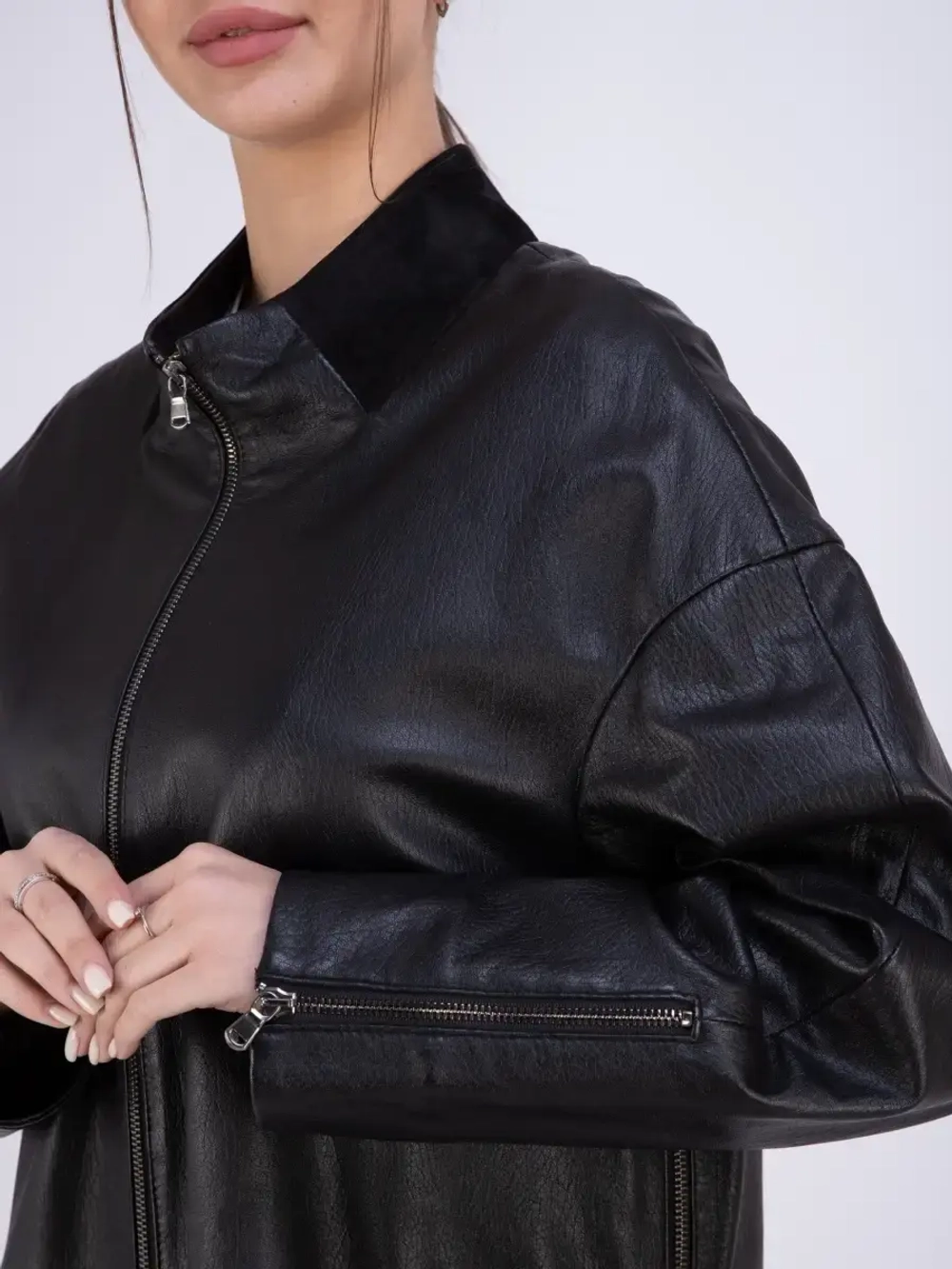 Куртка женская из натуральной кожи