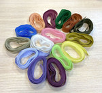 Бейка трикотажная эластичная 15мм (15 цветов по 1,5 м)