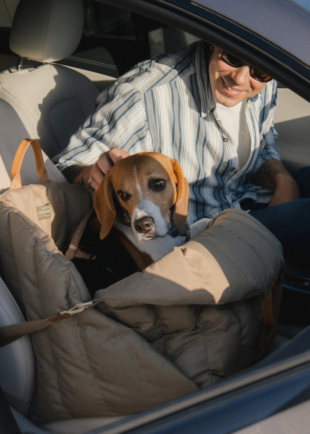 Автокресло-Пони бежевое