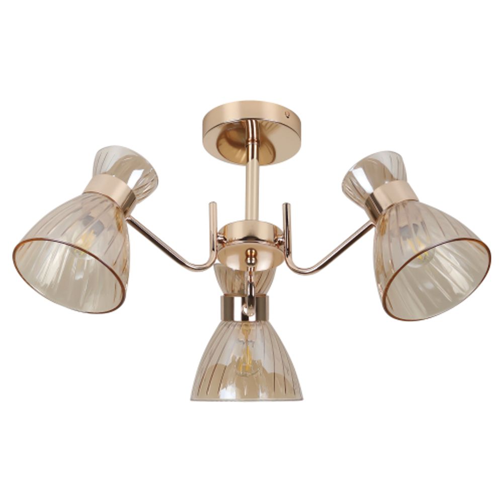 Люстра Rivoli Victoria 9183-303 3хЕ27 60 Вт модерн | Лайт