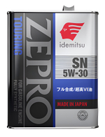Моторное масло Idemitsu Zepro 5W-30 API SN 4 л синтетическое