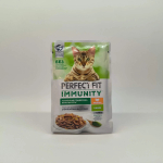 Индейка в желе, 75г усиленный иммунитет влажный корм Perfect fit