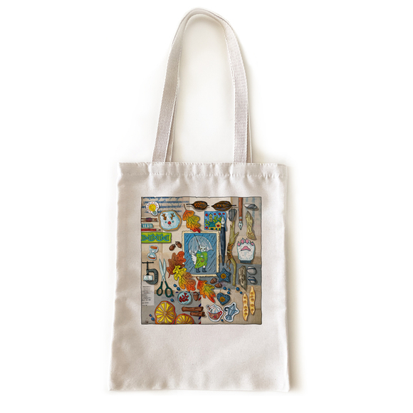 Сумка холщовая с иллюстрацией Яны Франк