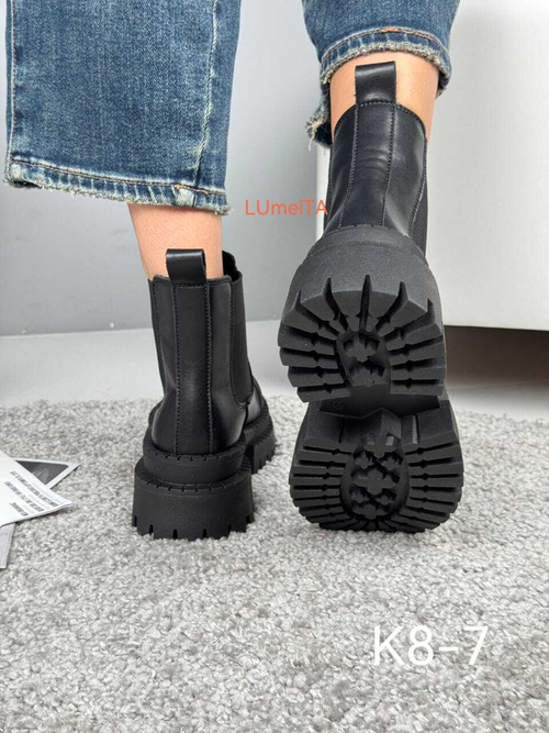 Ботинки нат. кожа по 6 пар (36-40)р./ 8-7