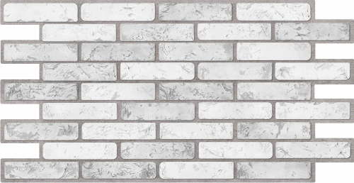 ПАНЕЛЬ ДЕКОРАТИВНАЯ ПВХ GRACE КИРПИЧ СВЕТЛЫЙ 971Х498ММ 1ШТ
