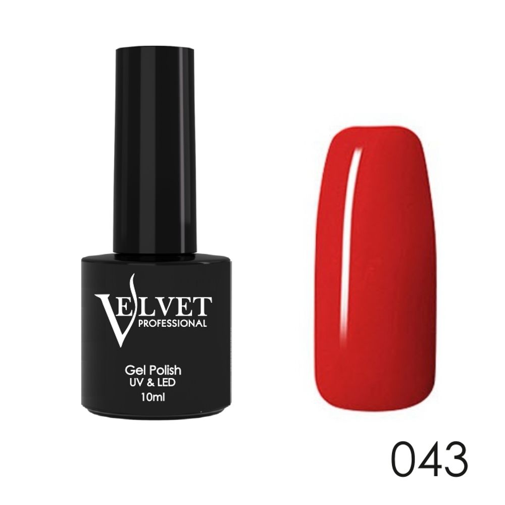Velvet Гель-лак 043, 10 мл