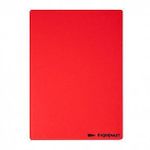 Тетрадь 60 л. кл. скреп. КРАСНАЯ А5 тверд. гл.лам.