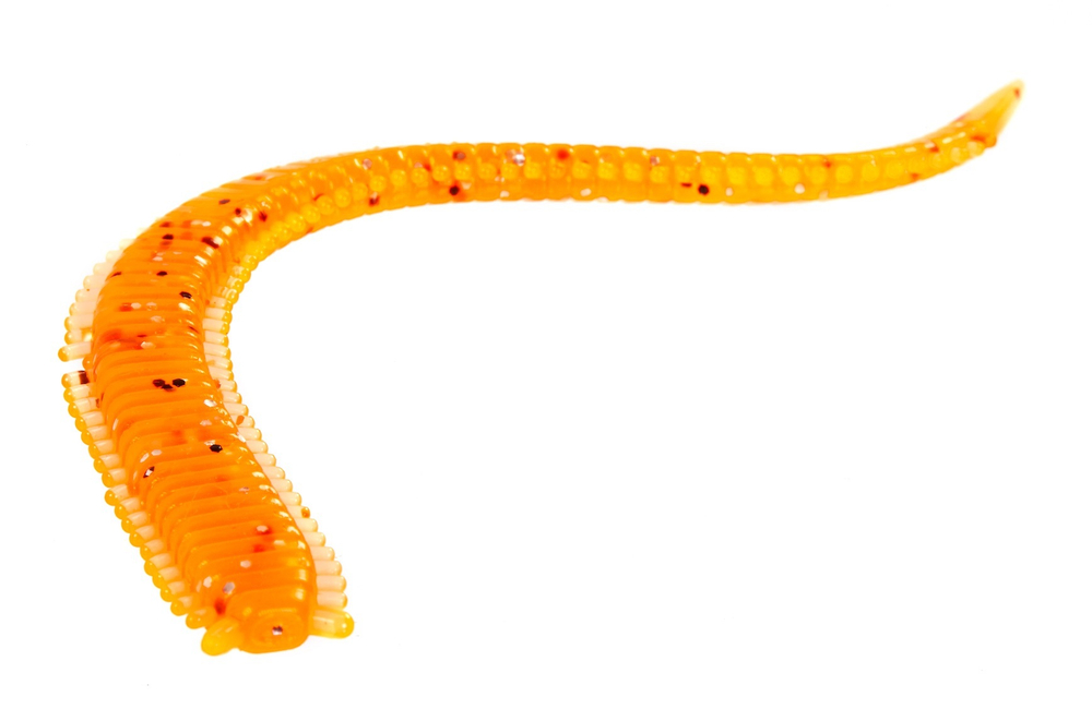 Черви съедобные искусственные Salt Water LUGWORM 4.5in (11.4 см), цвет F29N, 15шт.