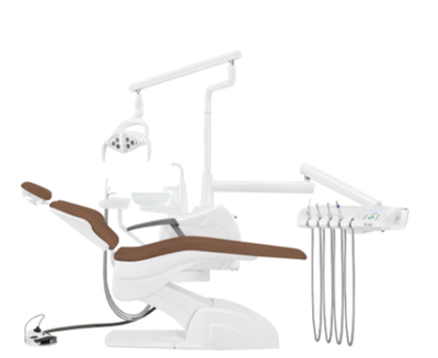 Установка стоматологическая QL2028 с микромотором с нижней подачей КОМПЛЕКТ 2 СТУЛА