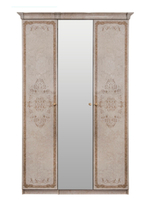 Патрисия (Эра) Шкаф трехдверный (крем)