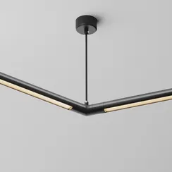 Угловой коннектор 120° для системы Shelf с вводом питания Technical ca018lwc-p-b
