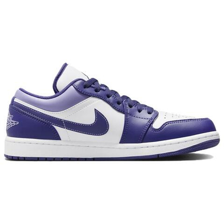 Кроссовки Air Jordan 1 Low Covered In Purple Tones