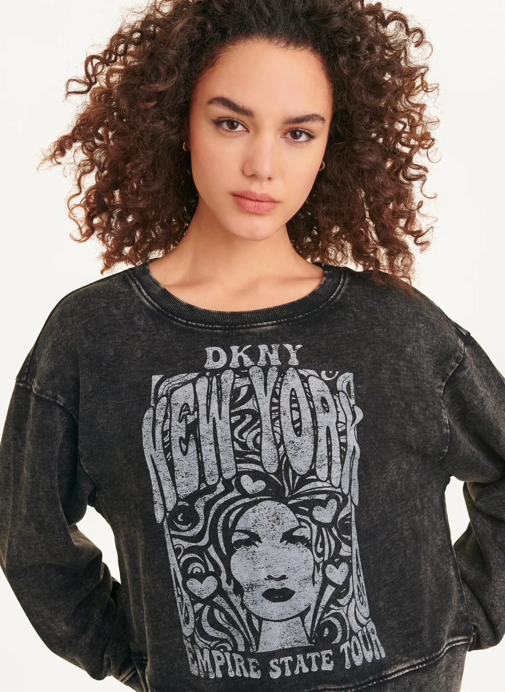 Женский свитшот DKNY Tour Graphic