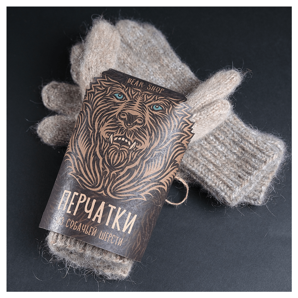 Шерстяные перчатки «Хаски»