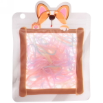 Резинки для волос силиконовые 100шт «Mini miracle - Боня», цвет микс , 11*14,5см