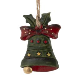 GAEM Изделие декоративное подвесное "Колокольчик/Елка/Носок/Варежка", L4 W1 H5,5 см, 4в.