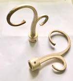 Наконечники "Руно Ост" d16 мм, цвет ваниль золото