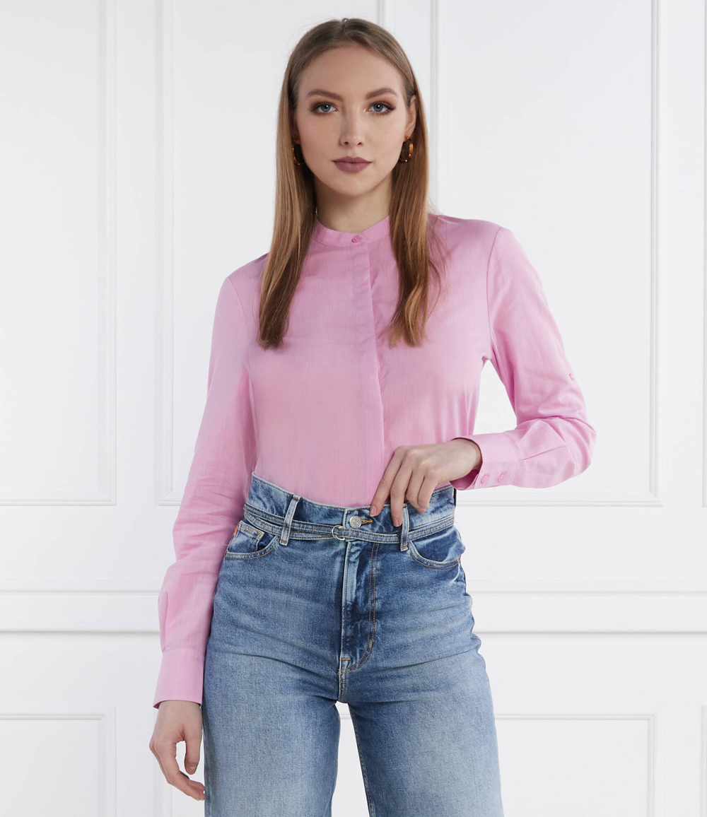 Рубашка C_Befelize_21 BOSS ORANGE - розовый(50513783)