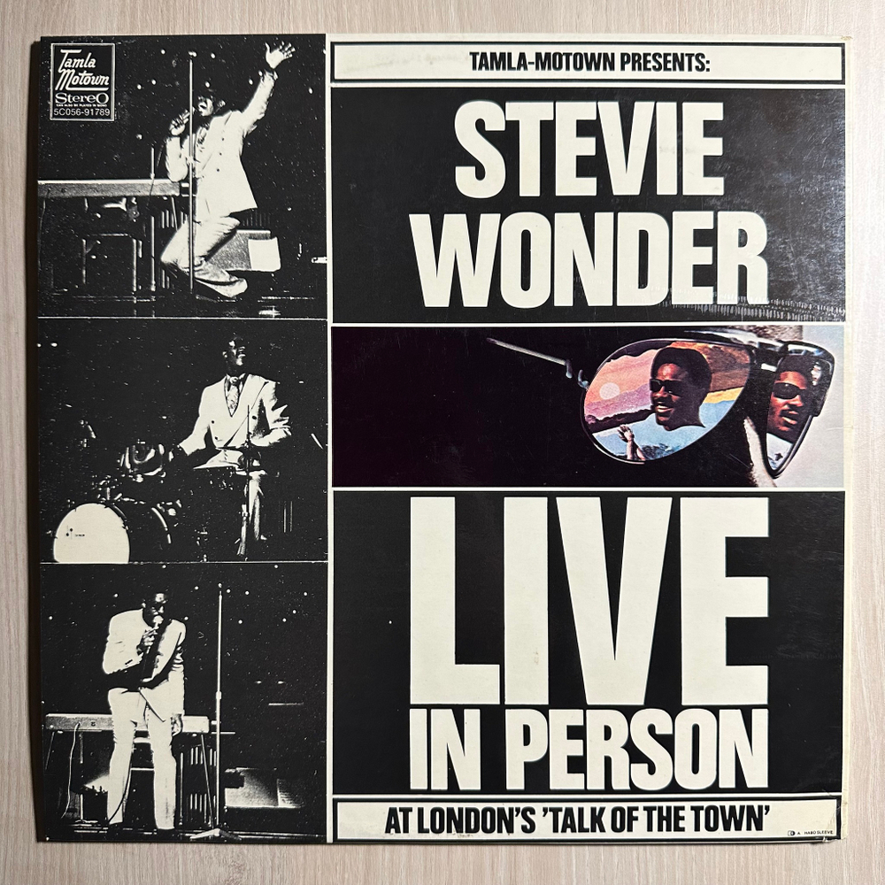Stevie Wonder - Live In Person At The Talk Of The Town (Голландия 1970г.)